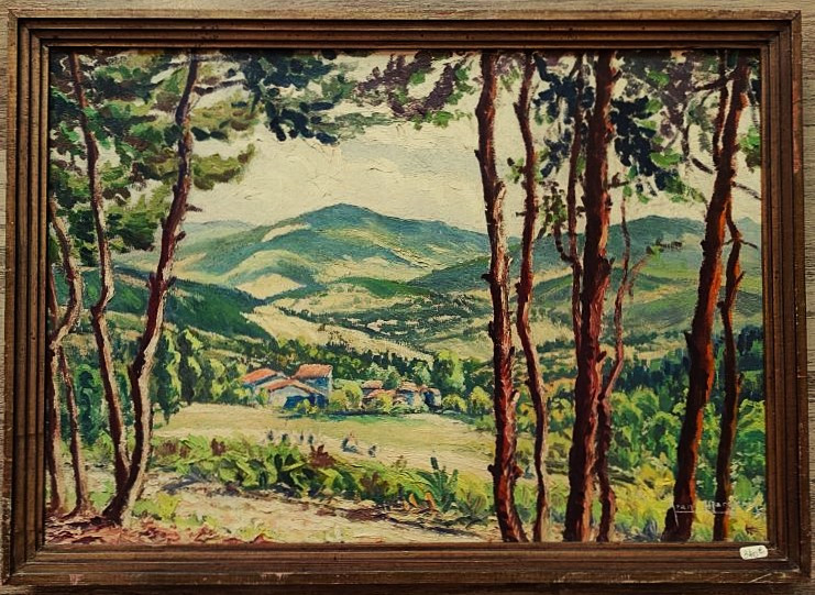 Jean Margerit (1891-1974) Landscape Of Corrèze. Limousin, Brother Of Robert, Lobel Riche, Gasperi