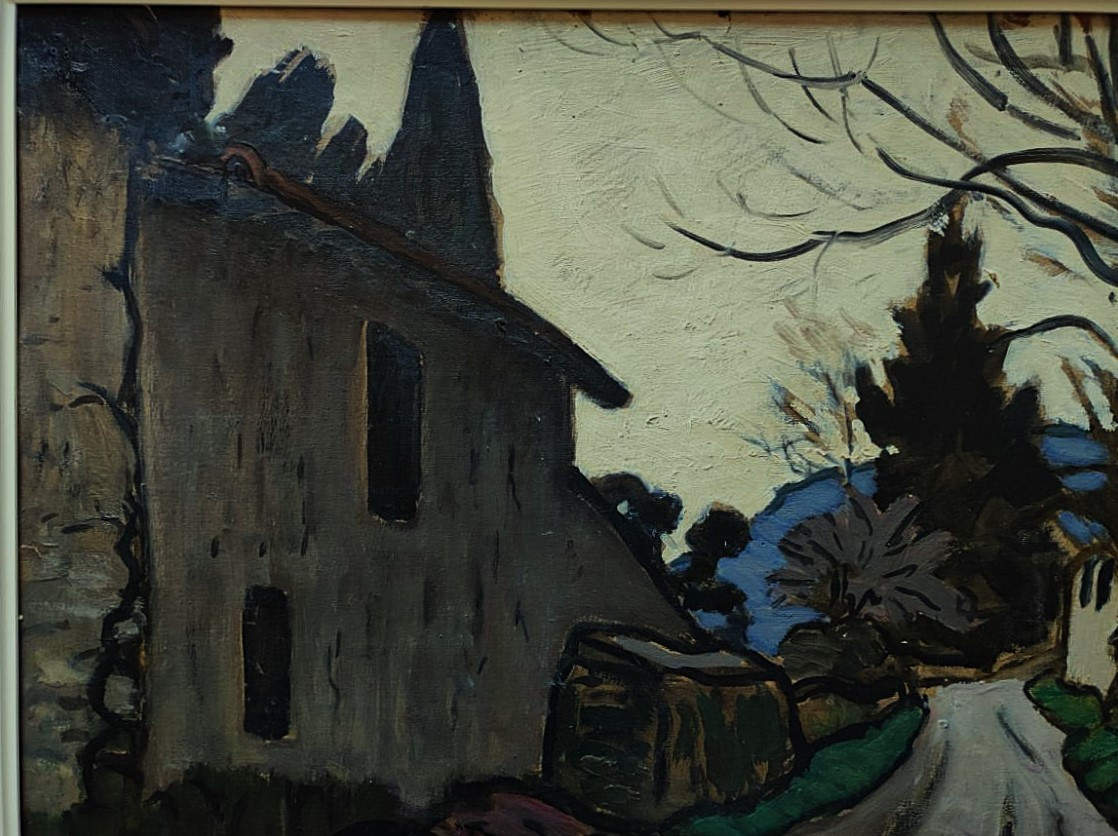 Alfred Lesbros (1873-1940) Village In Provence, Avignon. Fauve, Chabaud, Group Of Treize Flour-photo-3