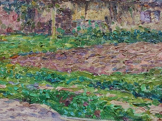 Emile ANCELET(1865-1951) Ferme 1910, Santes. Pointilliste, Ardennes, Hayet, Signac, Orsay, Luce-photo-5