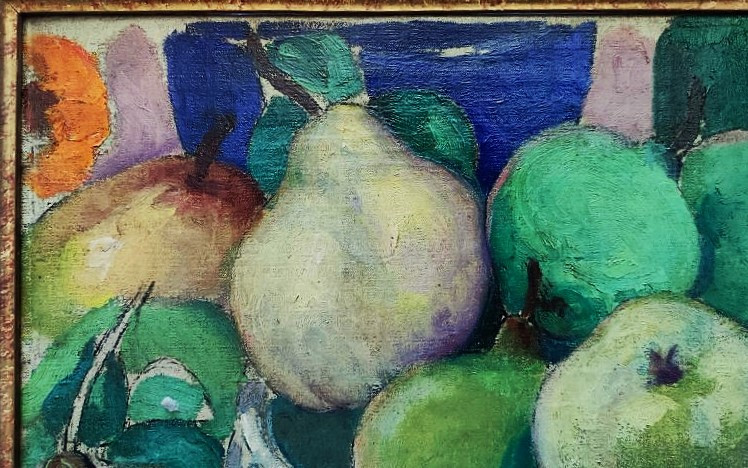 Léon Detroy (1859-1955) Still Life With Pears. School Of Crozant, Cézanne, Guillaumin, Creuse.-photo-3