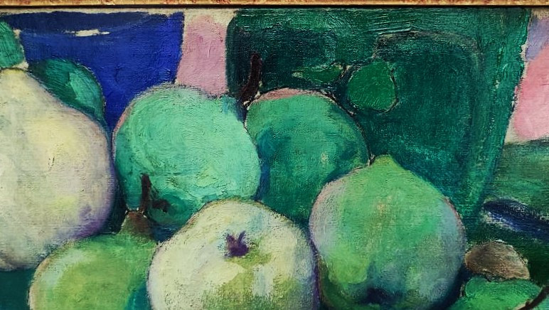 Léon Detroy (1859-1955) Still Life With Pears. School Of Crozant, Cézanne, Guillaumin, Creuse.-photo-4