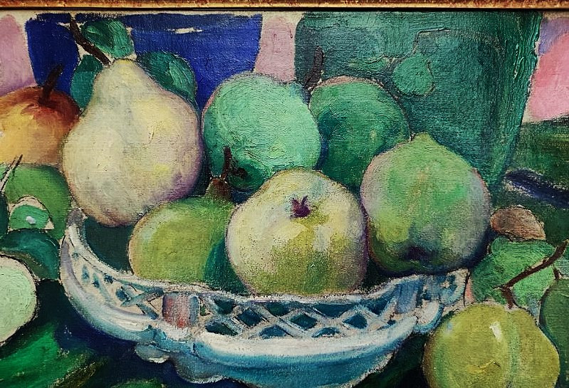Léon Detroy (1859-1955) Still Life With Pears. School Of Crozant, Cézanne, Guillaumin, Creuse.-photo-3