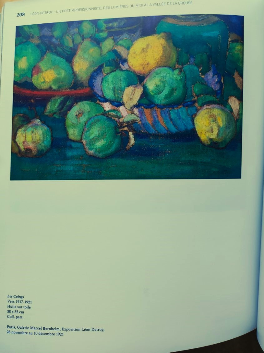 Léon Detroy (1859-1955) Still Life With Pears. School Of Crozant, Cézanne, Guillaumin, Creuse.-photo-8