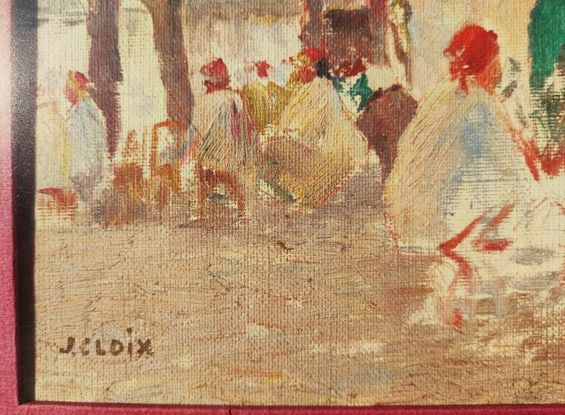 Joseph Cloix, Known As Van Loix (1856-1915), Tea Time In Tunis. Tunisia, Orientalist,pontoise..-photo-2