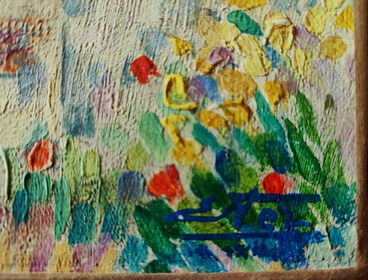 Edouard Fer ( 1887-1959) "Mas en Provence ~1926, Nice" Pointilliste, Signac, Cross, Luce Person-photo-6
