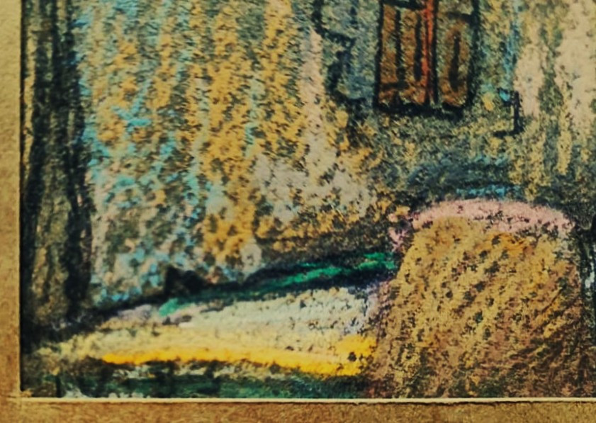Léon Jouhaud (1874-1950) Chemin de la filature Limoges 1933. Peintre émailleur, Bichet, Crozant-photo-3