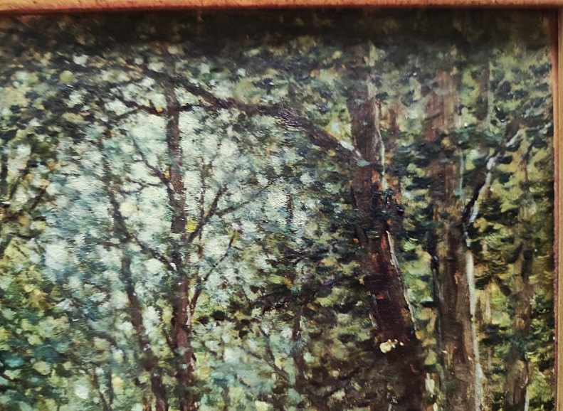 Louis Léon Desjardins (1823-1914) Fagôtière en Creuse 1880. Ecole du Fay et de Crozant, Guéret.-photo-5