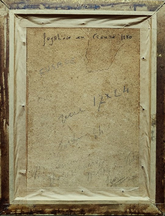 Louis Léon Desjardins (1823-1914) Fagôtière en Creuse 1880. Ecole du Fay et de Crozant, Guéret.-photo-8