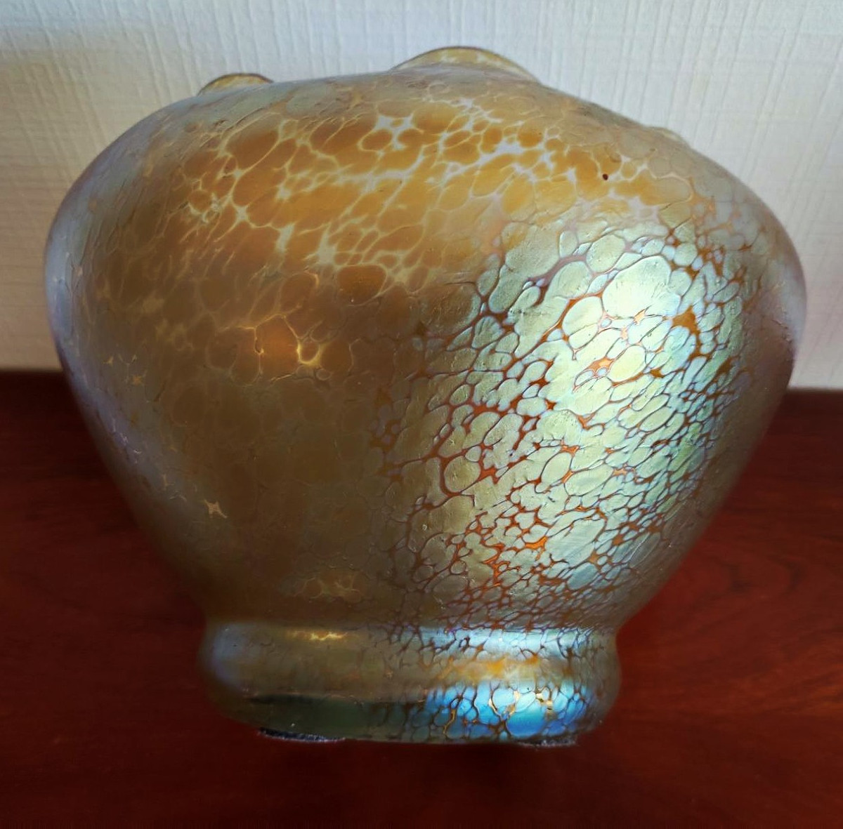 Johann Loetz (1880-1940) Large Butterfly Vase Phänomen C.1900 Austria, Art Nouveau, Gallé, Daum-photo-3