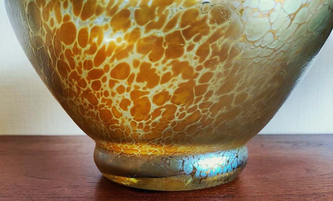 Johann Loetz (1880-1940) Large Butterfly Vase Phänomen C.1900 Austria, Art Nouveau, Gallé, Daum-photo-2