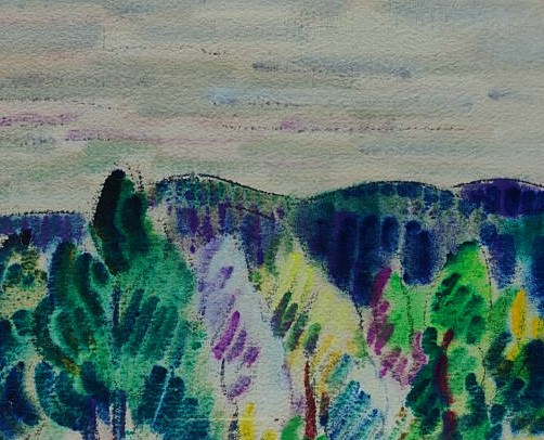 Louis Neillot (1898-1973) " L'Allier à Ris " Fauve, Auvergne, Vichy, Valtat, Detroy, Creuse-photo-4