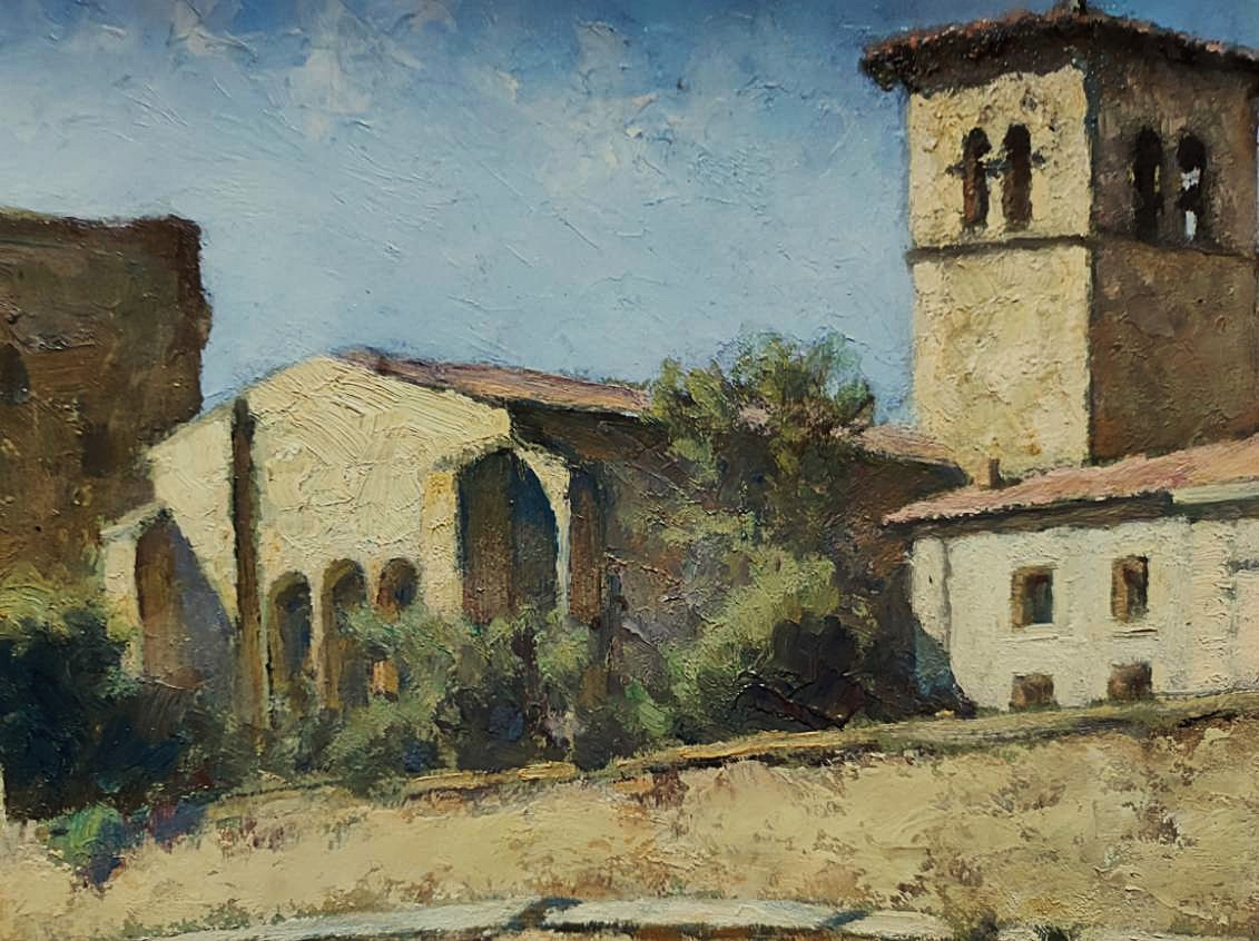 Hippolyte Lety (1878-1959) Tour Le Bel Villeneuve les Avignon. Provence, Isère, Vienne, Vidal..-photo-3