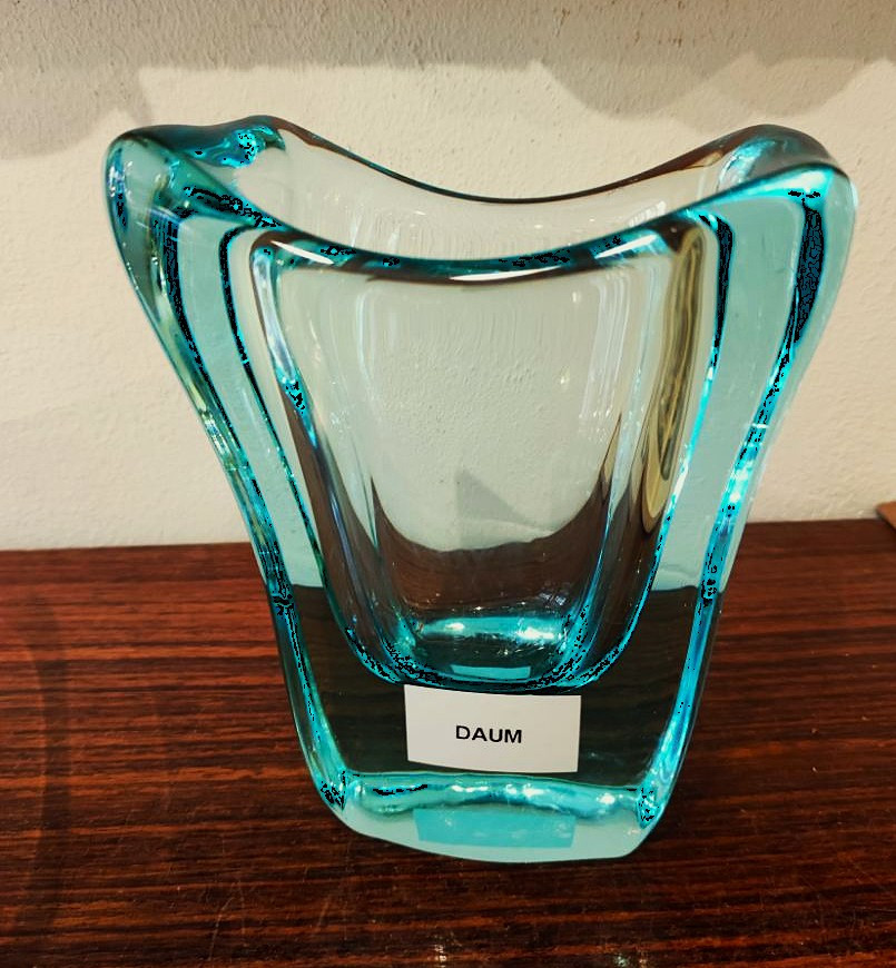 Rare ensemble de pièces en cristal de Daum Nancy vers 1950/55. Schneider, Lalique...-photo-2