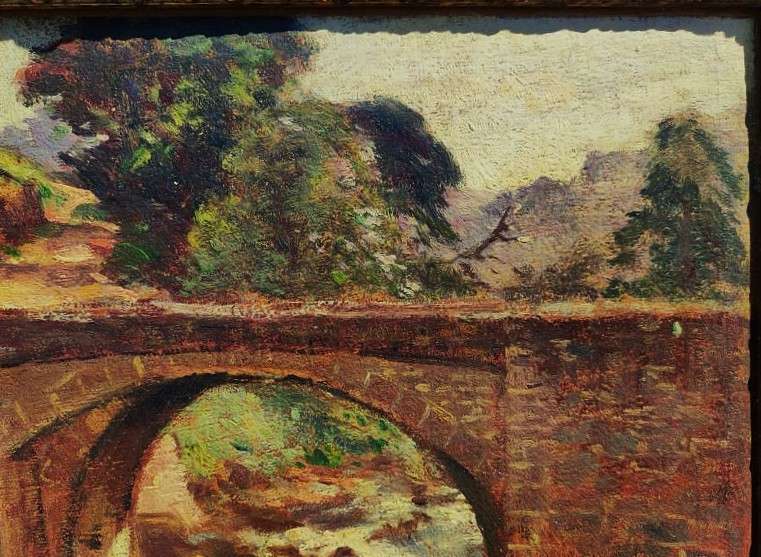 Fernand Maillaud (1863-1948) Pont sur la Sedelle à Crozant . Creuse, Berry, Madeline, Rollinat-photo-2