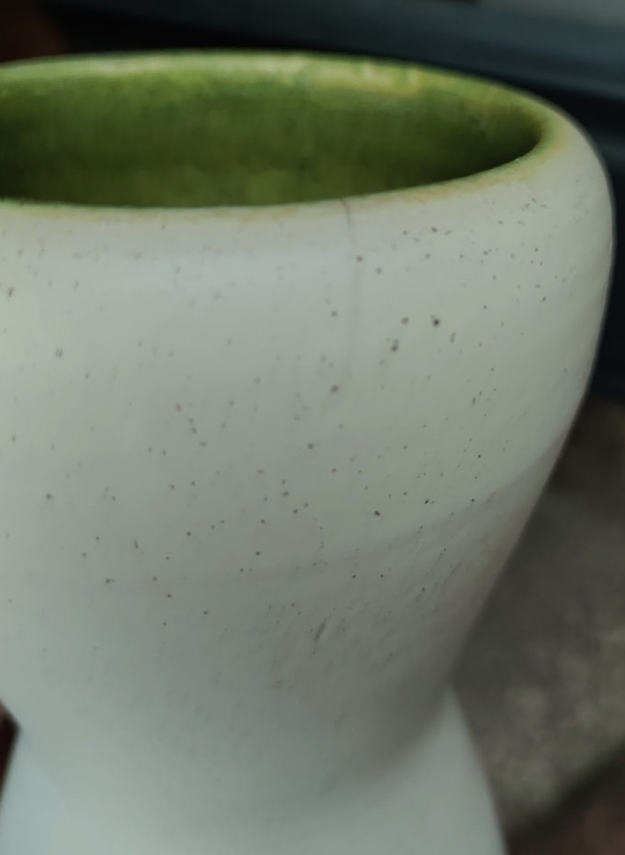 Pol Chambost (1906-1983) Grand vase à anse modèle 1016b vers 1953. Jouve, Gatard, Mado Jolain,-photo-7