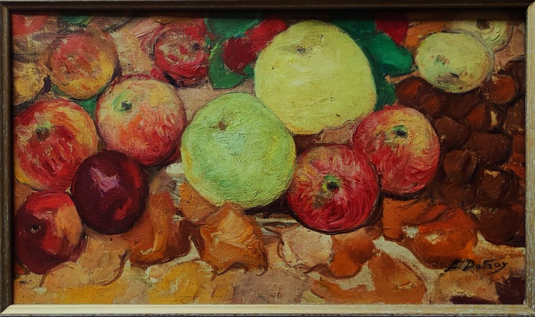 Léon Detroy (1859-1955) Pommes et chataignes ~1935. Ecole de Crozant, Gargilesse, Guillaumin-photo-6
