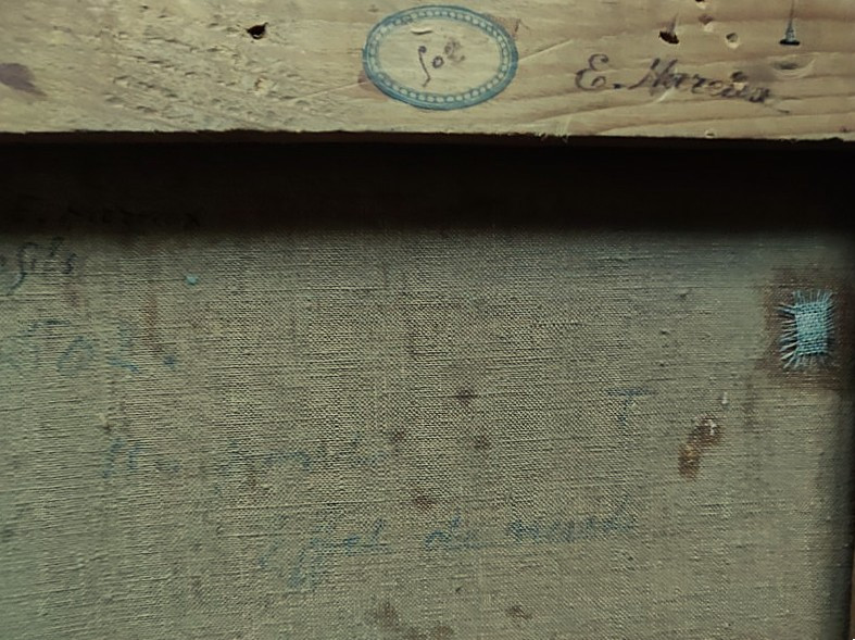 Ernest Hareux (1847-1909) Effet de nuit, Creuse. Ecole de Crozant, Guétal, Dauphiné, Grenoble-photo-8