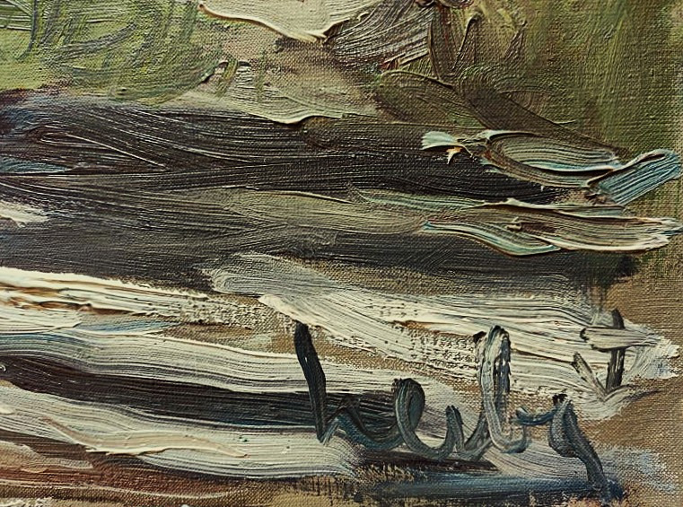 Fernand Herbo (1905-1995) Moulin De Le Folie Crozant ~1945. Osterlind Vlaminck Friesz, Honfleur-photo-6