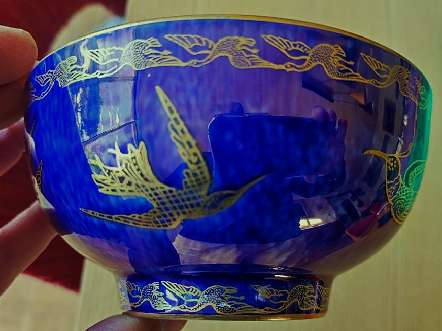 rare coupe par Daisy Makeig-Jones, Wedgwood. Art Déco, Angleterre, UK-photo-1