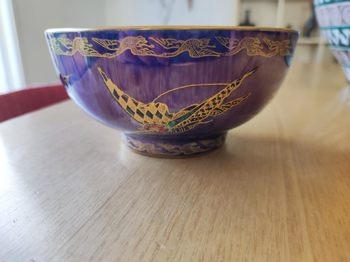rare coupe par Daisy Makeig-Jones, Wedgwood. Art Déco, Angleterre, UK