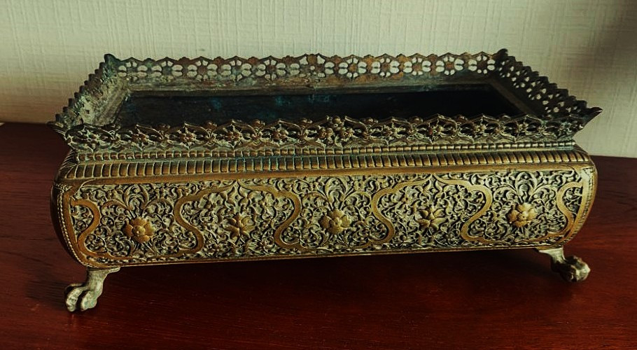 Armand Point (1862-1931) Bronze Planter C.1900, Oriental, Orientalist, Symbolism, Crozant