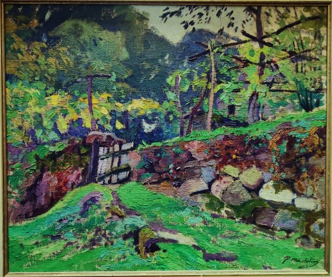 Paul Madeline (1863-1920) Old Garden At Crozant 1908. Creuse Valley, Guillaumin, Alluaud-photo-2