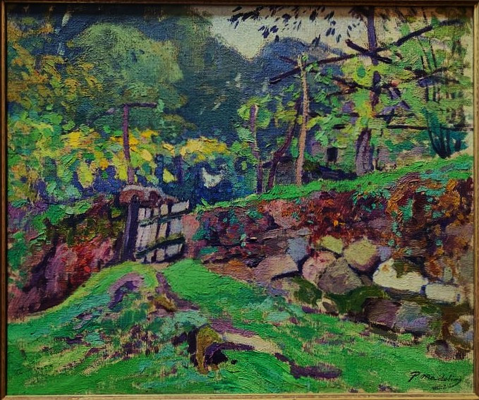 Paul Madeline (1863-1920) Old Garden At Crozant 1908. Creuse Valley, Guillaumin, Alluaud-photo-3