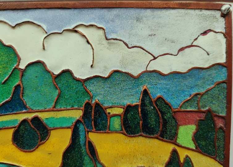 Jeanne Soubourou (1879-1968) Limousin Hills ~1940/50. Limoges, Jouhaud, Crozant, Fauré...-photo-4