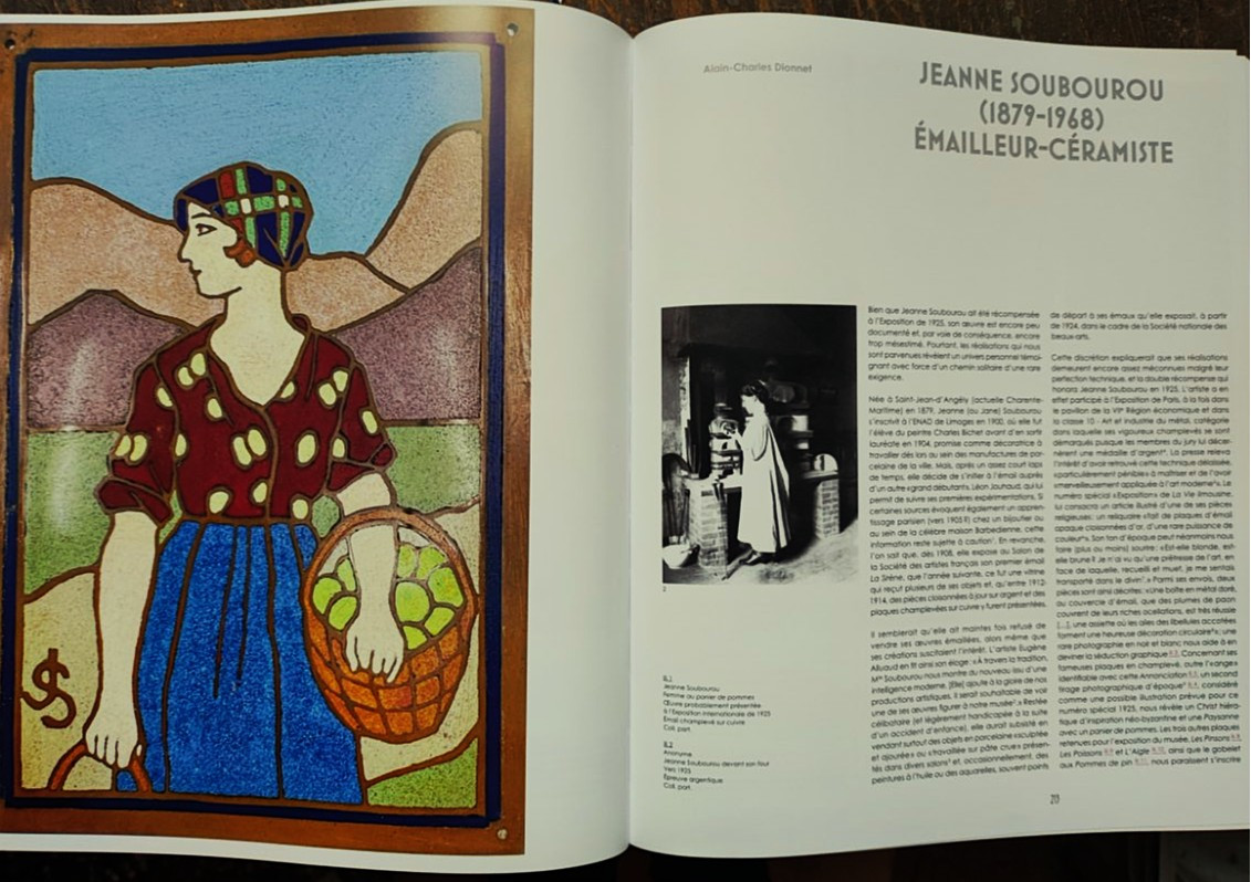 Jeanne Soubourou (1879-1968) Limousin Hills ~1940/50. Limoges, Jouhaud, Crozant, Fauré...-photo-6