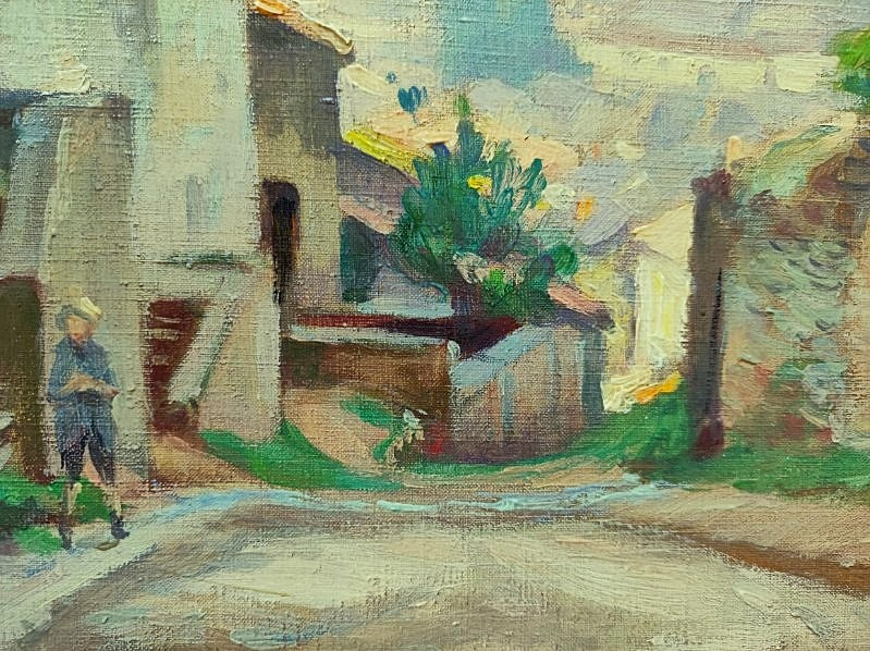 Henri Pailler (1876-1954) Poitiers 1919. Crozant School, Student And Friend Of Guillaumin, Fauve, Alluaud-photo-1