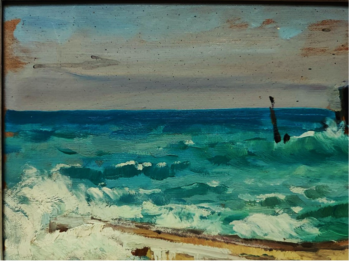 Marcel Belle (1871-1948) Wreck In Bayonne, Basque Country. Marquet, Floutier, Crozant Elizaga Fauve-photo-1