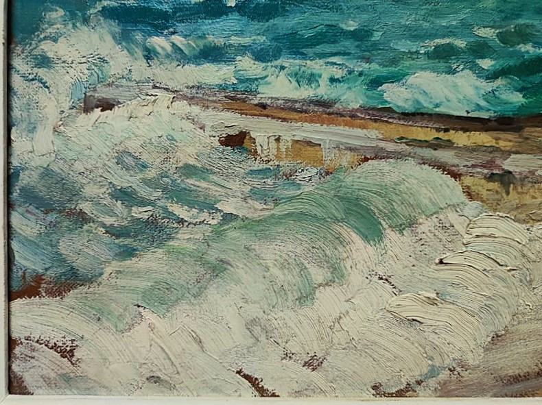 Marcel Belle (1871-1948) Wreck In Bayonne, Basque Country. Marquet, Floutier, Crozant Elizaga Fauve-photo-2