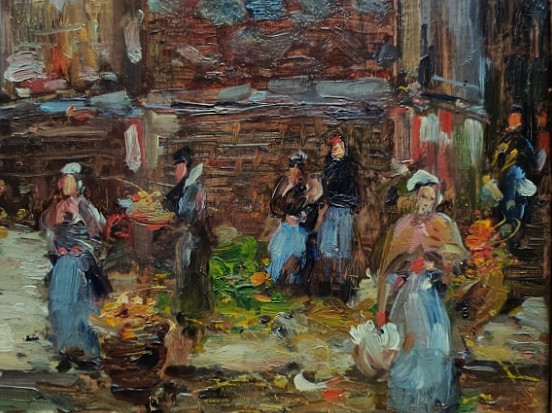 Gustave Madelain (1867-1944) Halle Saint-pierre, Paris Montmartre 1900/1910. Orsay, Carnavalet-photo-6