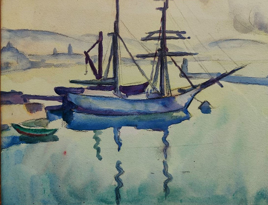 Marcel Fournier (1869-1917) l'Estaque And View Of Paris. Traveling Painter, Auvergne, Crozant, Allier-photo-4