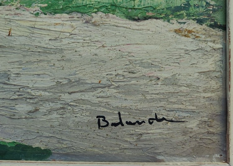 Gaston Balande (1880-1971) Village Of Aunis, Lauzières ~1935. La Rochelle, Ré, Suire, Charente..-photo-6