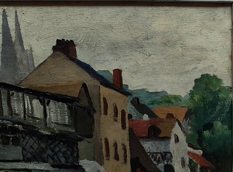 André DELAUZIÈRES (1904-1941) Chartres 1932. Fils de Balande, Marquet, Lotiron, La Rochelle, Ré-photo-4