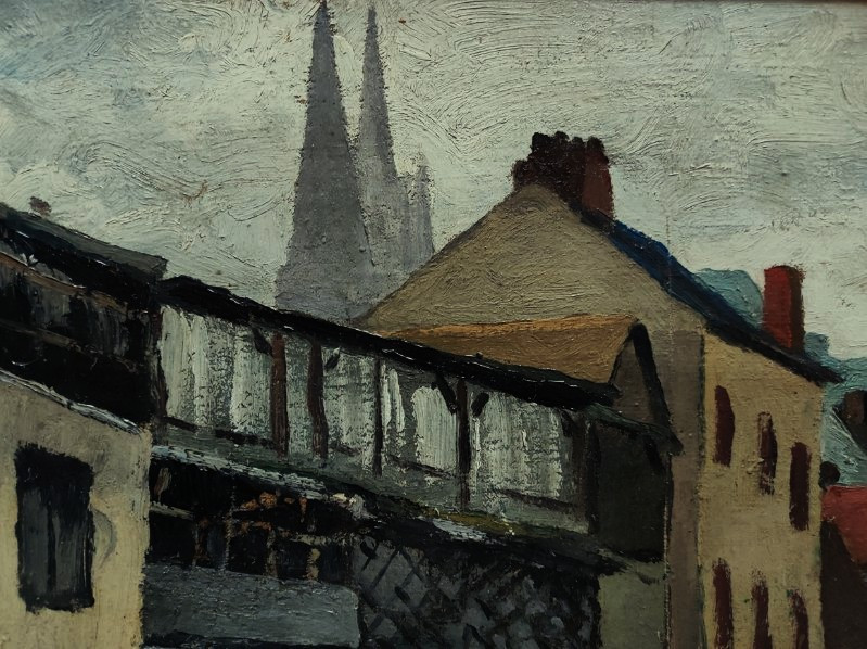 André DELAUZIÈRES (1904-1941) Chartres 1932. Fils de Balande, Marquet, Lotiron, La Rochelle, Ré-photo-1