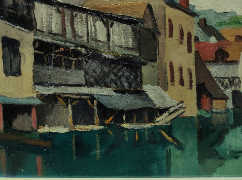 André DELAUZIÈRES (1904-1941) Chartres 1932. Fils de Balande, Marquet, Lotiron, La Rochelle, Ré-photo-3