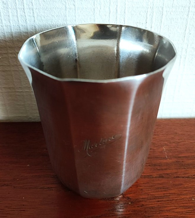 Lot d'ofèvrerie Gallia Christofle 1900-1925, salières Ric & Rac Rabier Sandoz, Art Nouveau Déco-photo-5