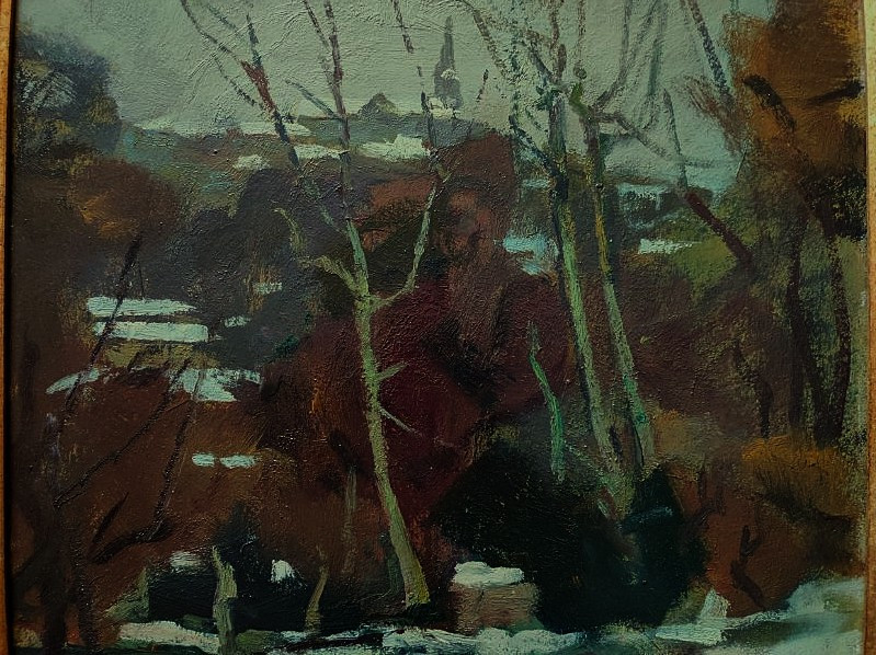 Paul Surtel (1893-1985) Carpentras Under The Snow. Crozant And Provençal School, Maillaud, Rue-photo-1