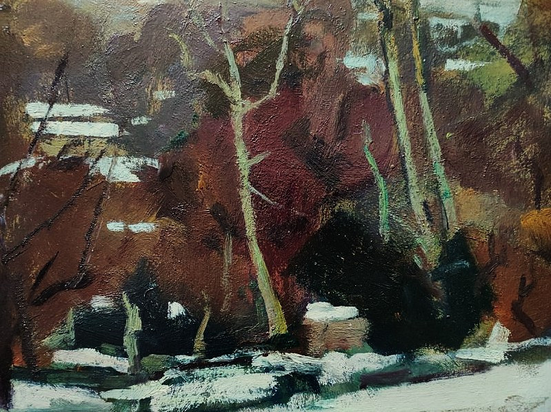 Paul Surtel (1893-1985) Carpentras Under The Snow. Crozant And Provençal School, Maillaud, Rue-photo-4