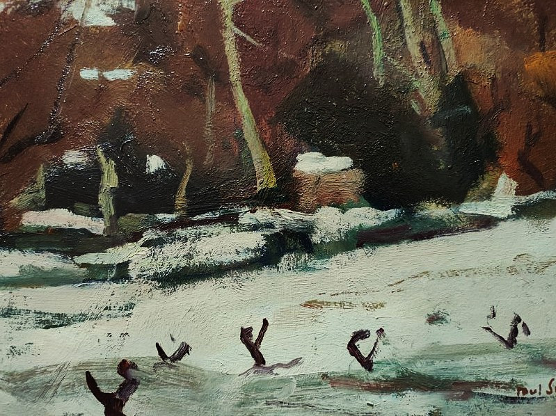 Paul Surtel (1893-1985) Carpentras Under The Snow. Crozant And Provençal School, Maillaud, Rue-photo-5