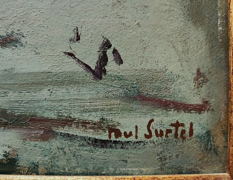 Paul Surtel (1893-1985) Carpentras Under The Snow. Crozant And Provençal School, Maillaud, Rue-photo-6