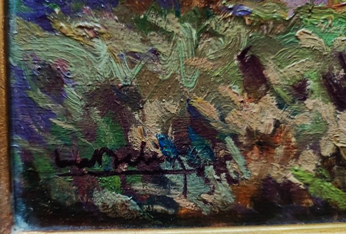 Luc Belin (1878-1959) Grey Sky In Provence. Lyon School, Villeneuve-lès-avignon, Paul Saïn-photo-6