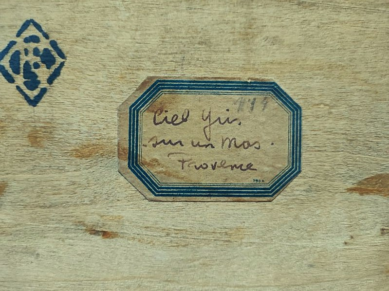 Luc Belin (1878-1959) Grey Sky In Provence. Lyon School, Villeneuve-lès-avignon, Paul Saïn-photo-8