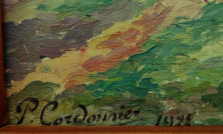 Paul CORDONNIER (1878-1963) Vallée de le Creuse au Pin 1922. Ecole de Crozant, Jamet Gargilesse-photo-6