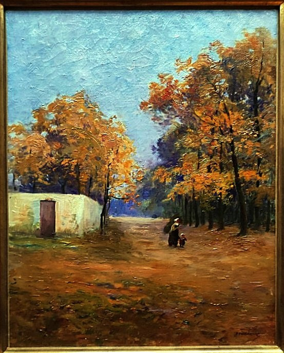 Paul Madeline (1863-1920) Autumn Walk C.1902. Creuse, Crozant School, Guillaumin-photo-2