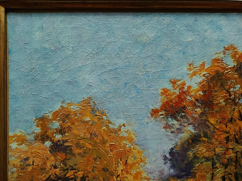 Paul Madeline (1863-1920) Autumn Walk C.1902. Creuse, Crozant School, Guillaumin-photo-3