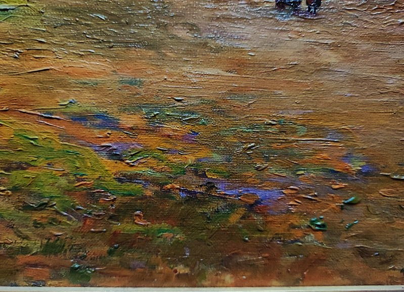 Paul Madeline (1863-1920) Autumn Walk C.1902. Creuse, Crozant School, Guillaumin-photo-4