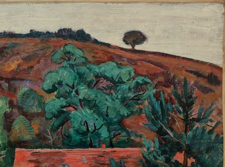 Eugène Alluaud ( 1866-1947) Moulin Bouchardon Creuse ~1925. Ecole De Crozant Limoges Guillaumin-photo-1